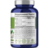 NusaPure Graviola Capsules 500mg side view with label