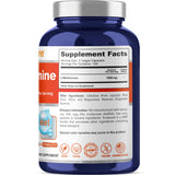 NusaPure L Methionine bottle with 200 capsules