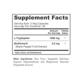NusaPure L-Tryptophan Capsules ingredients list
