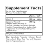 NusaPure Liposomal Vitamin C Complex packaging