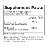 NusaPure Lycopene and Lutein Complex ingredients list