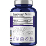 NusaPure Melatonin & Vitamin B6 Lozenges back view with ingredient details