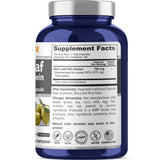 NusaPure Olive Leaf Extract 750 mg capsules close-up
