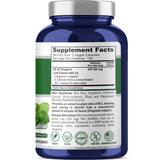 NusaPure Oregano Oil Leaf Capsules side view with label