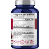 NusaPure Organic Beet Root Extract 400mg capsules close-up