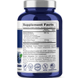 NusaPure Organic Blueberry Extract Capsules side view