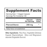 NusaPure Pterostilbene 250 mg capsules close-up of capsules