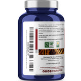 NusaPure Red Korean Panax Ginseng Capsules back view with ingredient list