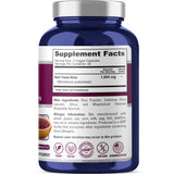 NusaPure Red Yeast Rice 1800mg capsules close-up