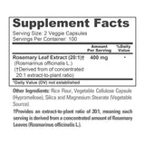 NusaPure Rosemary Capsules 200 capsules with measuring spoon