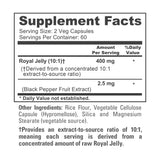 NusaPure Royal Jelly Capsules with Black Pepper Fruit Extract