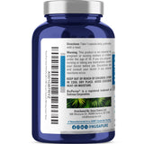 NusaPure Saw Palmetto Capsules 20:1 Extract with dosage information