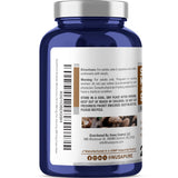 NusaPure Shiitake Mushroom Capsules side view showing label