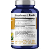NusaPure St. John's Wort 500 mg capsules bottle side view