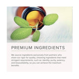 NusaPure Vitamin B12 5000mcg caps on a wooden table