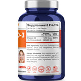 NusaPure Vitamin D-3 90 capsules bottle