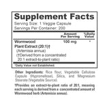 NusaPure Wormwood Extract Capsules 100mg capsules close-up