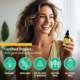 NUSAVA Liquid Vitamin D3 K2 Supplement ingredients list