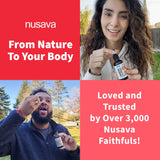NUSAVA Vitamin B12 Drops 5000mcg lifestyle scene