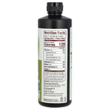 Nutiva Organic Cold-Pressed Unrefined Hemp Seed Oil 680g back view with nutritional information