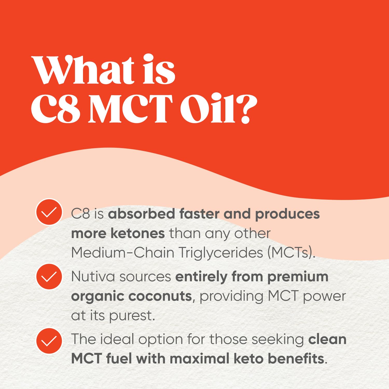Nutiva Organic MCT Oil C8 12fl oz lifestyle scene