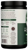 Nutiva Organic MCT Powder 299g with coffee