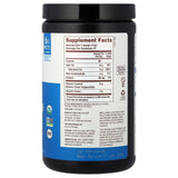 Nutiva Organic MCT Powder 301g back view showing ingredients list