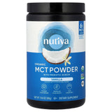Nutiva Organic MCT Powder 301g front view with packaging