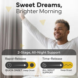 Nuton Happy Dreams Natural Sleep Aid Supplement back view