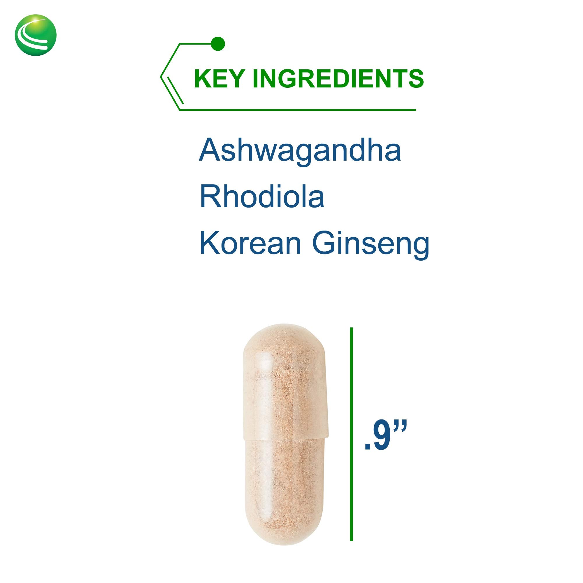 Nutra BioGenesis Ginseng Adaptogen Supplement packaging