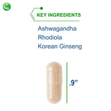 Nutra BioGenesis Ginseng Adaptogen Supplement packaging