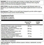 Nutra BioGenesis Ginseng Adaptogen Supplement side view