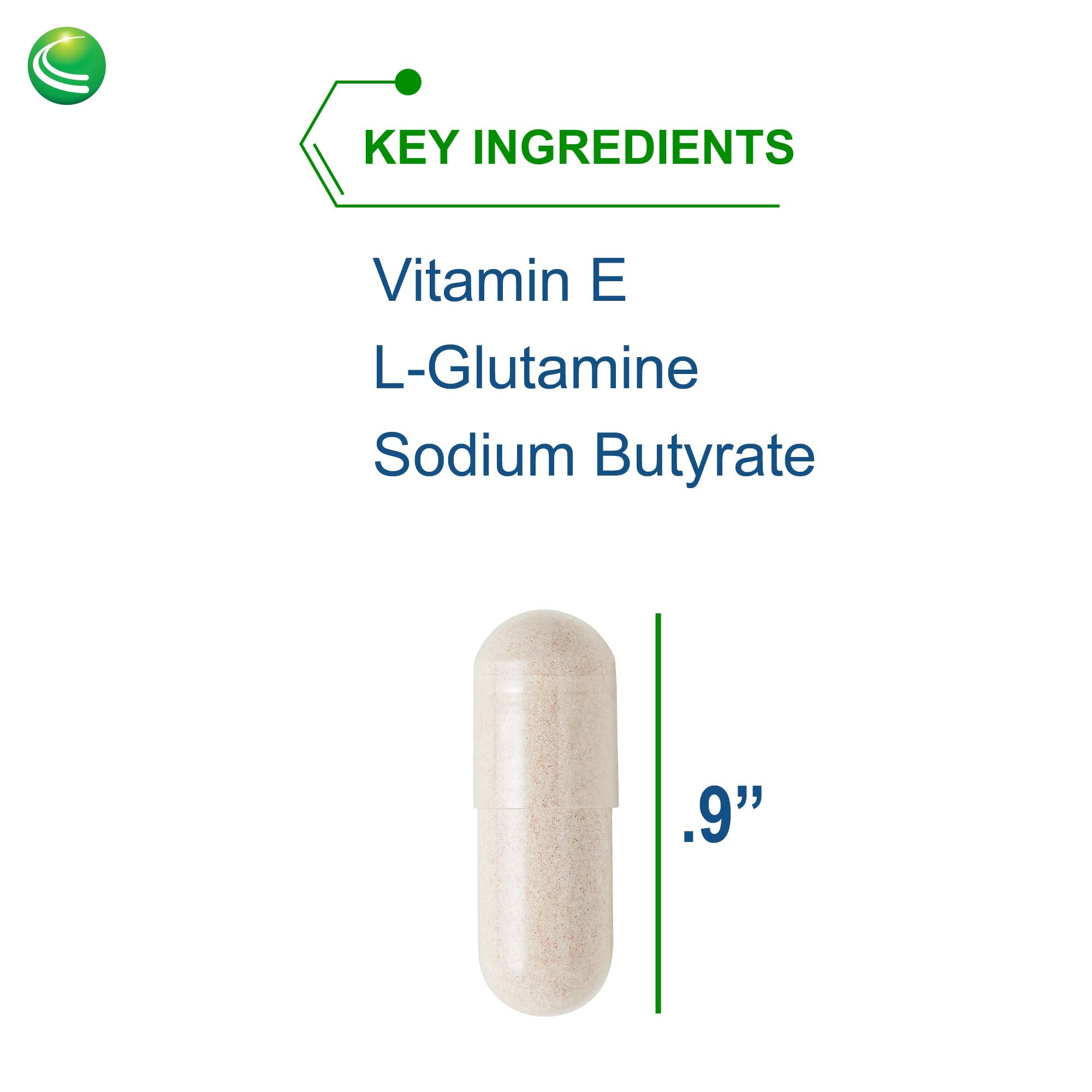 Nutra BioGenesis Intestinal Support Capsules side view