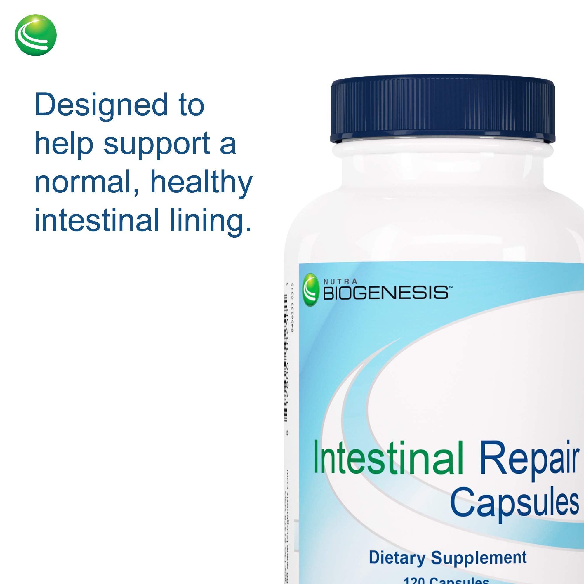 Nutra BioGenesis Intestinal Support Capsules with other supplements