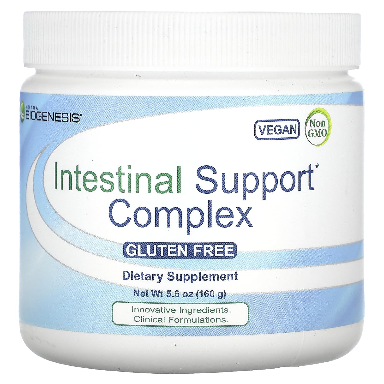 Nutra BioGenesis L-Glutamine daily Support Powder packaging front view