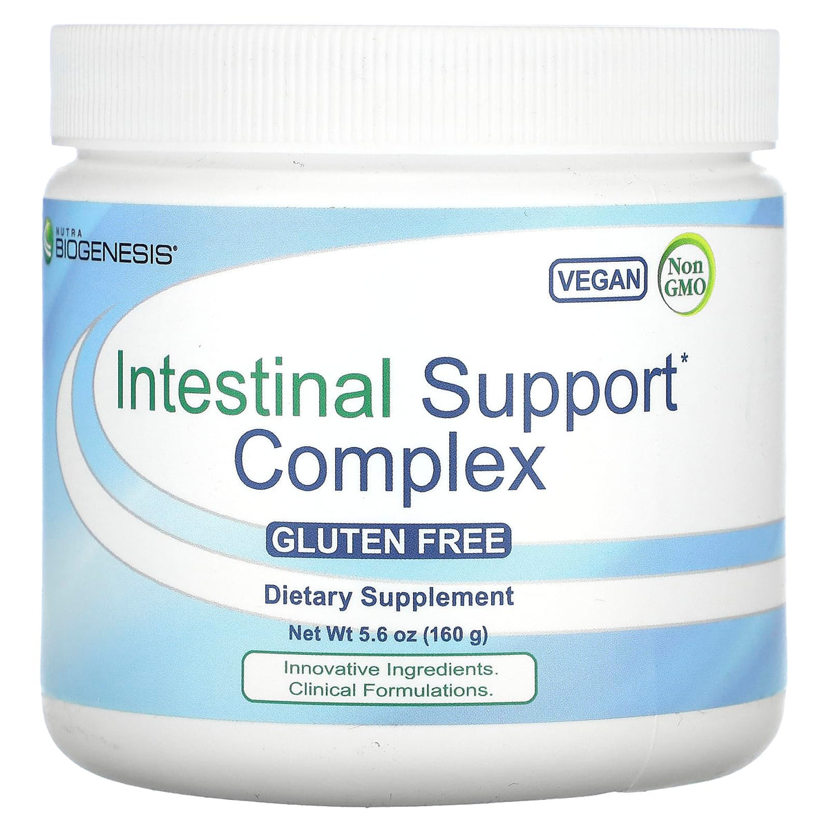 Nutra BioGenesis L-Glutamine daily Support Powder packaging front view
