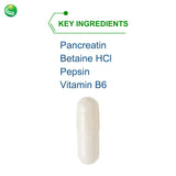 Nutra BioGenesis Multi-Enzymes 150g back view with ingredient list