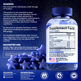 Nutra Florida Melatonin Gummies 10mg close-up of gummies