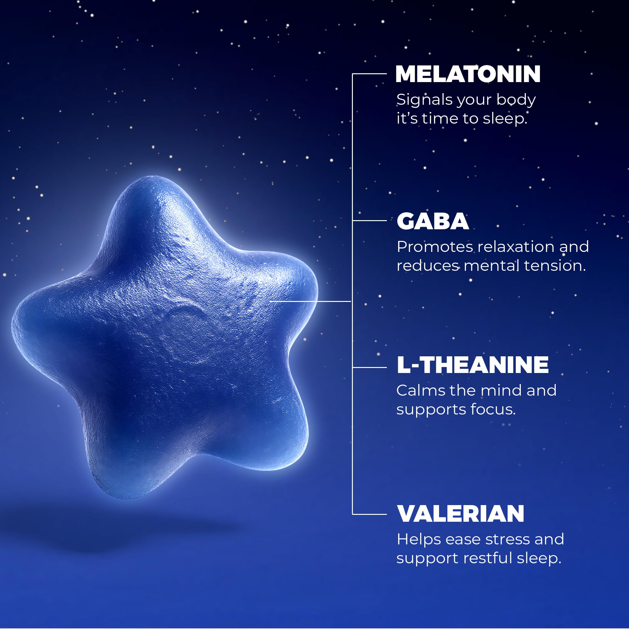 Nutra Florida Melatonin Gummies 10mg side view of container