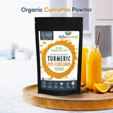 Nutra Nourished Organic Turmeric Curcumin Powder with black pepper and cocoa oil