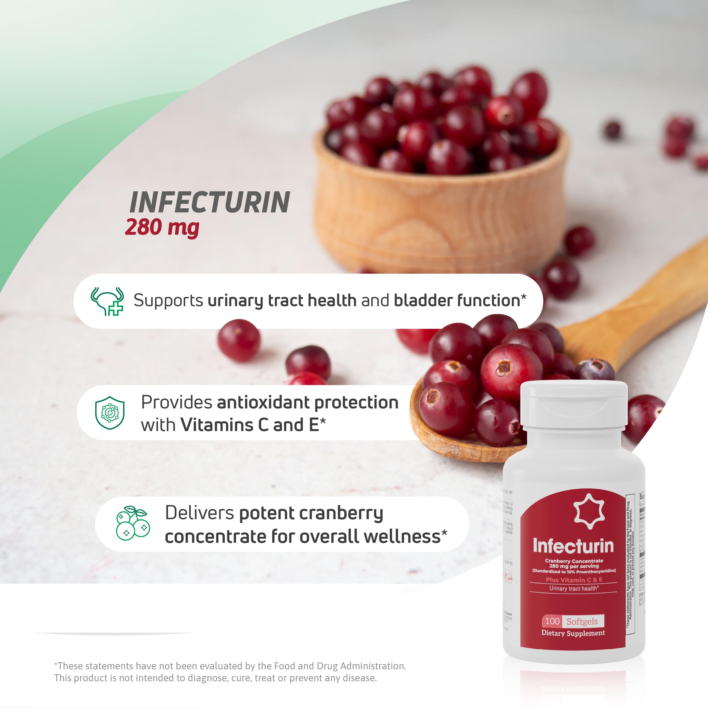 Nutra Nutrition Cranberry Supplement softgel close-up