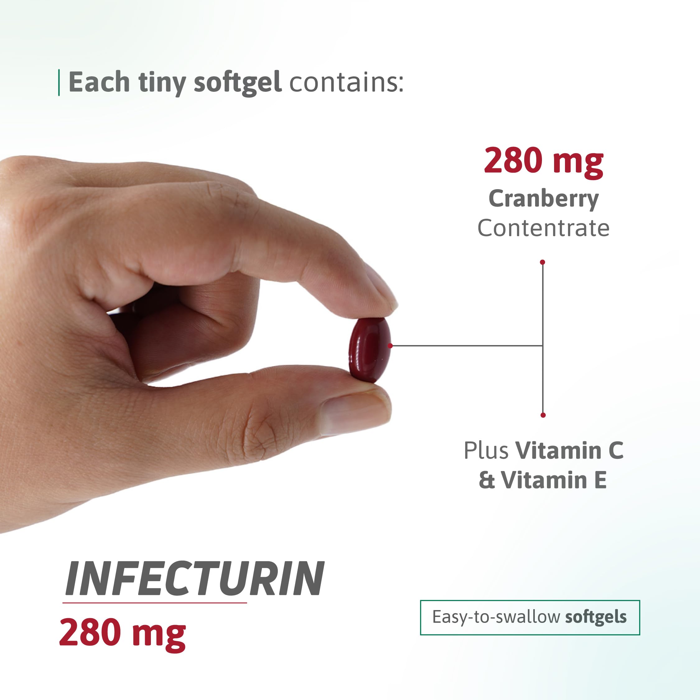 Nutra Nutrition Cranberry Supplement with Vitamin C & E