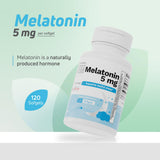 Nutra Nutrition Melatonin Softgels 5 mg close-up of softgel