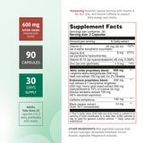 Nutra Nutrition Tribulus Supplement capsules close-up
