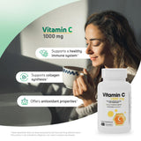 Nutra Nutrition Vitamin C 1000mg Capsules side view