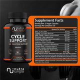 Nutra Simple Milk Thistle Supplement bottle side view