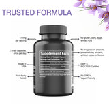Nutra Simple Saffron Supplement 177mg back view with ingredient list