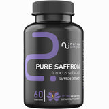 Nutra Simple Saffron Supplement 177mg front view of bottle