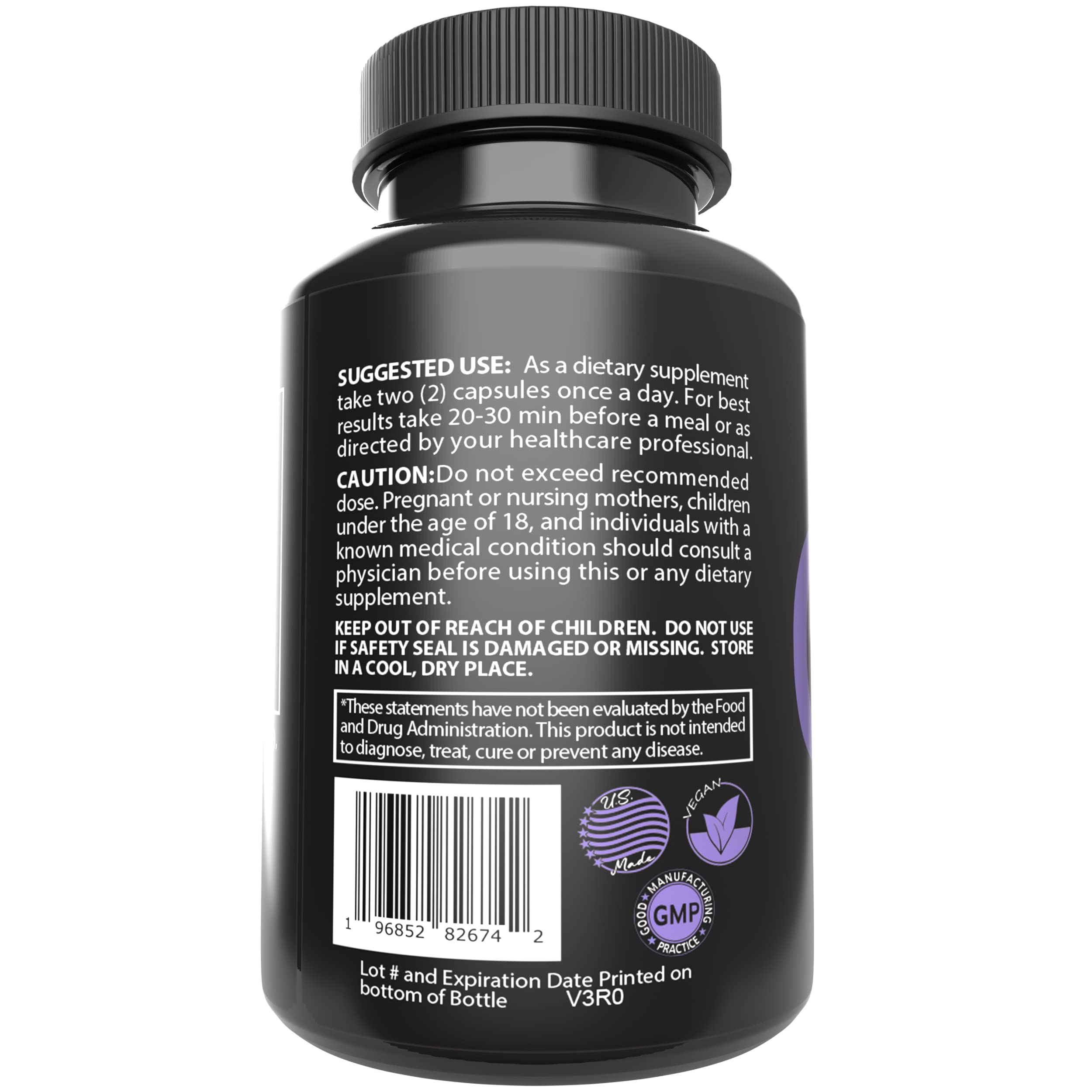 Nutra Simple Saffron Supplement 177mg lifestyle scene with a glass of water