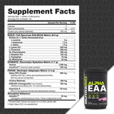 NutraBio Alpha EAA Powder 440g side view